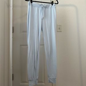 Blue pajama pants